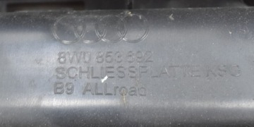 AUDI A4 B9 ALLROAD 8W0 MASKA MŘÍŽKA CHRÓM NÁRAZNÍKU ORIG. 8W0853692