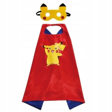 PIKACHU STRÓJ PRZEBRANIE MASKA