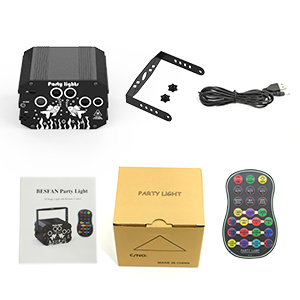 DJ DISCO STAGE LIGHT СВЕТ ДЛЯ ВЕЧЕРИНКИ С ДИСТАНЦИОННЫМ УПРАВЛЕНИЕМ - Питание от аккумулятора