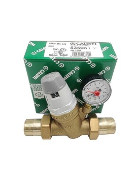 REDUKTOR CIŚNIENIA WODY CALEFFI 3/4 CAL + MANOMETR