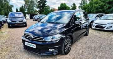 Volkswagen Touran III 1.4 TSI 150KM 2017 Volkswagen Touran BENZYNA grzane fotele ALCANTARA nawigacja OKAZJA, zdjęcie 20