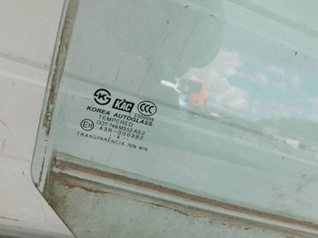 HYUNDAI SANTA FE I 06R SKLO (OKNO) DVEŘE ZADNÍ PRAVÝ