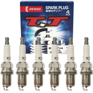 6X ŚWIECA ZAPŁONOWA DENSO K20TT LPG AUDI A4 B5 B6