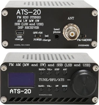 ВЫСОКОЧУВСТВИТЕЛЬНЫЙ РАДИОПРИЕМНИК ATS 20+