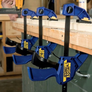6-дюймовый зажим F с ручкой для деревообработки.