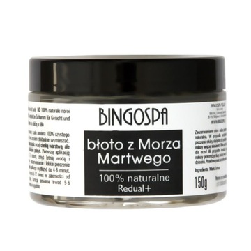 BINGOSPA Maska błotna z Morza Martwego Redual do twarzy i ciała 150 g