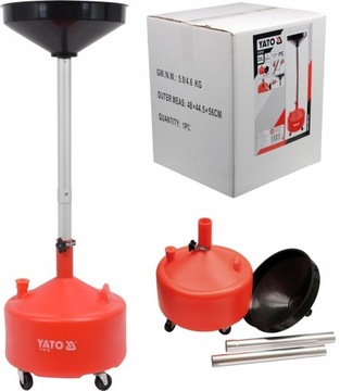 ДОЗАТОР МАСЛА 20 Л YT-0718 YATO МОБИЛЬНАЯ ВАННА