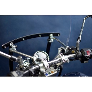 БОЛЬШОЕ ОКНО YAMAHA VIRAGO 750/1100 ТЕМНЫЙ 60см