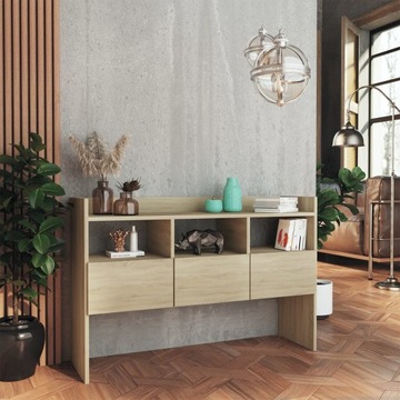 vidaXL Шкаф Дуб Сонома 105x30x70 см Материал Дерево