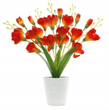SZTUCZNE KWIATY W DONICZCE Storczyk 45cm KOLORY