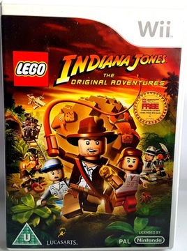 LEGO INDIANA JONES PIERWSZA CZĘŚĆ Wii - SUPER PLATFORMÓWKA DLA DZIECI !!!