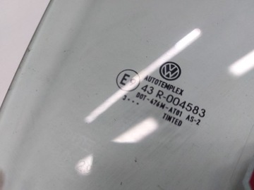SKLO (OKNO) BOČNÍ DVEŘE PŘEDNÍ PRAVÁ PRAVÝ VW BORA 43R-004583
