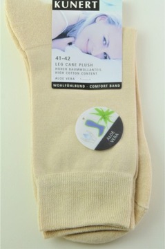 SKARPETY KUNERT LEG CARE BAWEŁ 90% 39-42 ECRU -50%