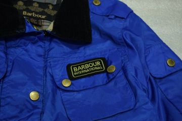 BARBOUR INTERNATIONAL RAINBOW Damska Kurtka Wiatrówka 34