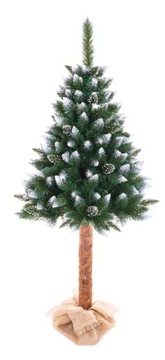 CHOINKA SZTUCZNA ŚWIERK NATURALNY NA PNIU 220 CM