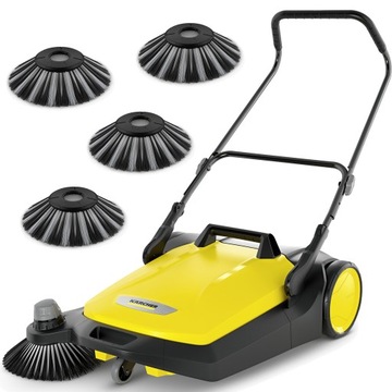 KARCHER S 6 ZAMIATARKA RĘCZNA KOSTKA 6x SZCZOTKA