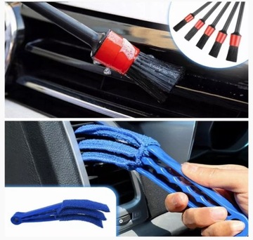 НАБОР АВТОДЕТЕЙЛИНГА 21 EL ЩЕТКИ ДЛЯ ЧИСТКИ ЩЕТКИ ИЗ МИКРОФИБРЫ