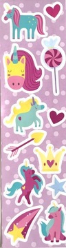 Naklejki dla dzieci jednorożce unicorn