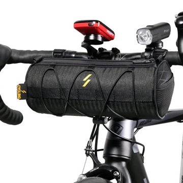 Sakwa rowerowa przednia RockBros SAKWA ROWEROWA NA KIEROWNICĘ TUBA PASEK 2l