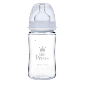 CANPOL пляшка з широким горлом ROYAL BABY 240 мл