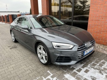 Audi A5 F5 Coupe 2.0 40 TDI 190KM 2019 Audi A5 Sportback 2.0 diesel 190 KM automat zarej w PL zadbany zamiana, zdjęcie 1