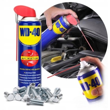 Многофункциональный препарат WD-40 с аппликатором RUST REMOVER SPRAY 450 мл XL