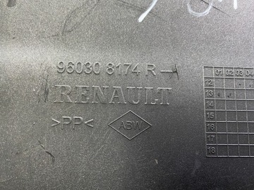 Tylny DYFUZOR spojler Renault CLIO 4 IV RS Sport