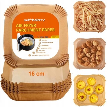 PAPIER PIECZENIA FRYTKOWNICY POWIETRZNEJ WKŁADKI