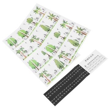 СЪЕМНЫЕ ЭТИКЕТКИ НАКЛЕЙКИ НА ПИАНИНО ДЛЯ НАЧИНАЮЩИХ НАКЛЕЙКИ НА КЛАВИАТУРУ ДЛЯ ДЕТЕЙ