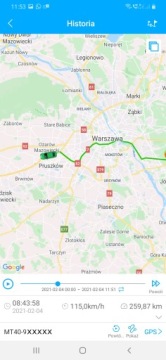 GPS Tracker MT03 LTE/4G локатор, польский СЕРВЕР + приложение + SIM-карта бесплатно