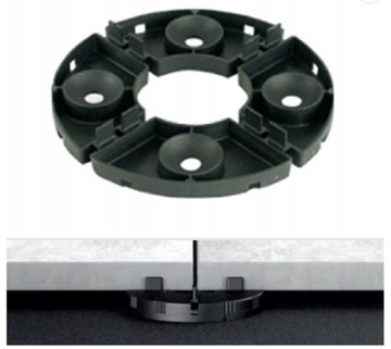 Регулируемый самовыравнивающийся кронштейн 37-45 мм Eternoivica