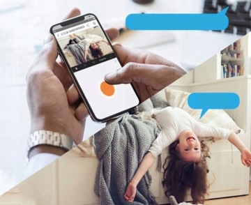 Мини-камера EZVIZ C1C для помещения Wi-Fi + карта на 128