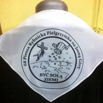 Chusta Pielgrzyma. Poliester, twój nadruk