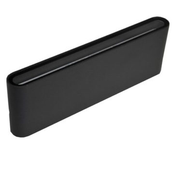 Kinkiet ogrodowy LAMPA SLIM 1x9W LED Antracyt IP54
