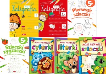 Pakiet Kaligrafia Pierwsze LITERKI CYFERKI