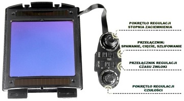 F2 БЫСТРОЕ СТЕКЛО АВТОМАТИЧЕСКАЯ СВАРОЧНАЯ ШЛЕМА