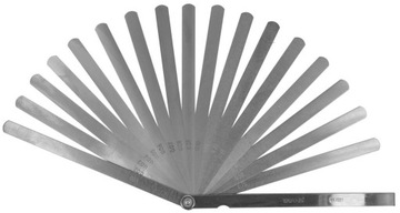 SZCZELINOMIERZ 200 MM, 17 LISTKÓW, 0,02-1 MM YT-7221