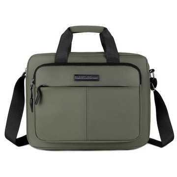 New Men's Large-capacity Horizontal Shoulder Bag Messenger Bag Briefcase Mu