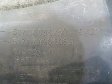 BMW 5 E61 E60 04R KOMBI PODBĚH PRAVÉ PŘEDNÍ 51717033750-19 173701-10