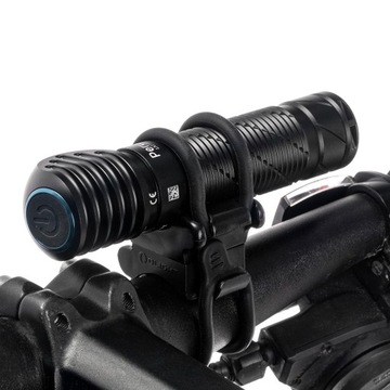 Установка велосипедного держателя для фонаря Olight (UFBM)