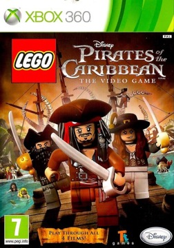 игра для детей XBOX 360 LEGO PIRATES OF THE CARIBBEAN приключения Джека Воробья