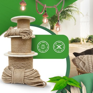 Декоративная парусная веревка 14 -мм ссылка Эпизод 5 МБ Джута Джут веревки