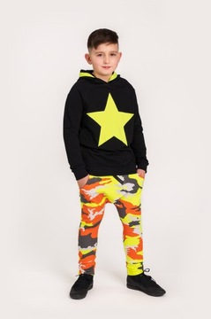 Неоновые камуфляжные мешковатые брюки Caramba Mamma 128