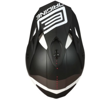 Шлем ORIGINE HERO MX черно-белый матовый L