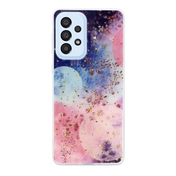 Etui Gold Glam do Samsung Galaxy A33 5G A336 galac Case Pokrowiec