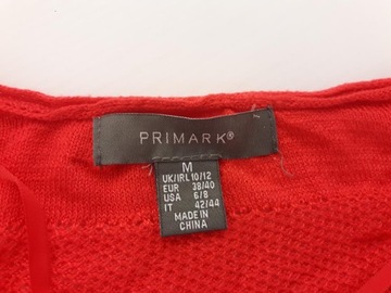 PRIMARK krótki SWETEREK KARDIGAN wygodny MODNY z ażurem _ 38/40