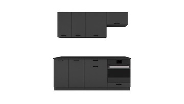 Oak Artisan Kitchen Denver Установите 200 см. Функциональность современности