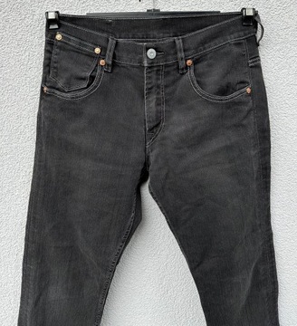 Levis 504 W34 L30 szare spodnie jeansowe Levi’s strauss