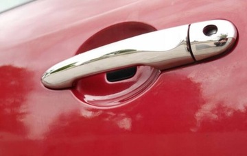 Renault Megane 3 2010+ Накладки на ручки дверей БЕЗ КЛЮЧЕЙ