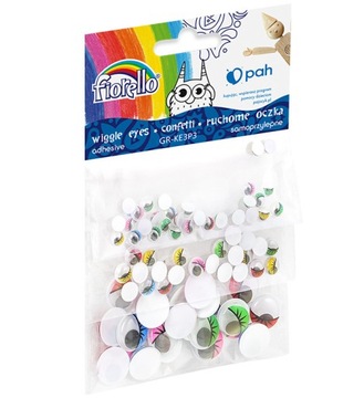 Confetti Fiorello GR-KE3P3 oczka samoprzylepne z rzęsami